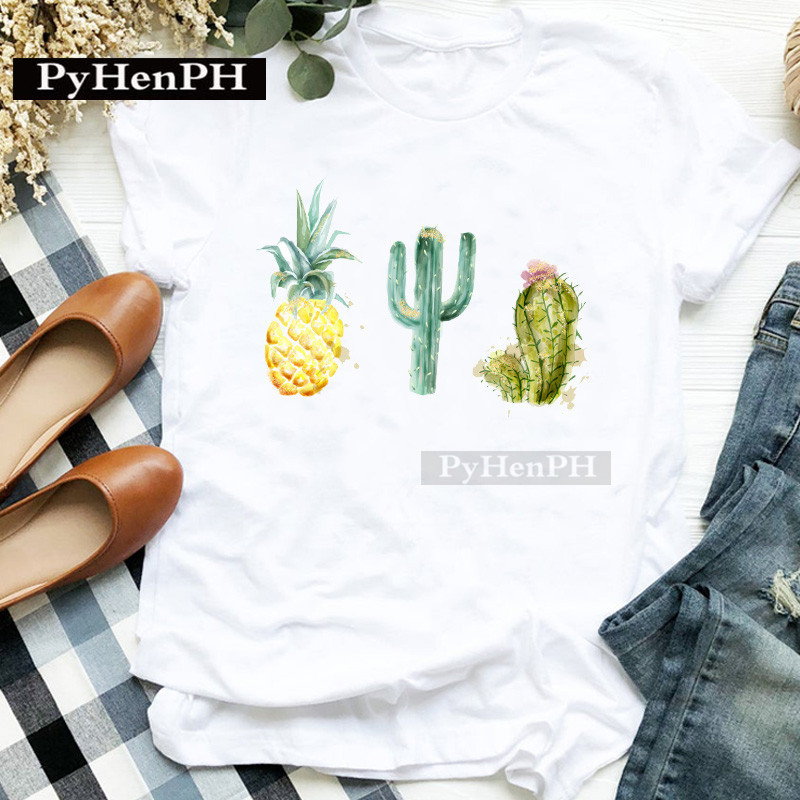 เสื้อยืดแฟชั่นลายกระบองเพชร แข - Plant Parental บทวิจารณ์และราคา