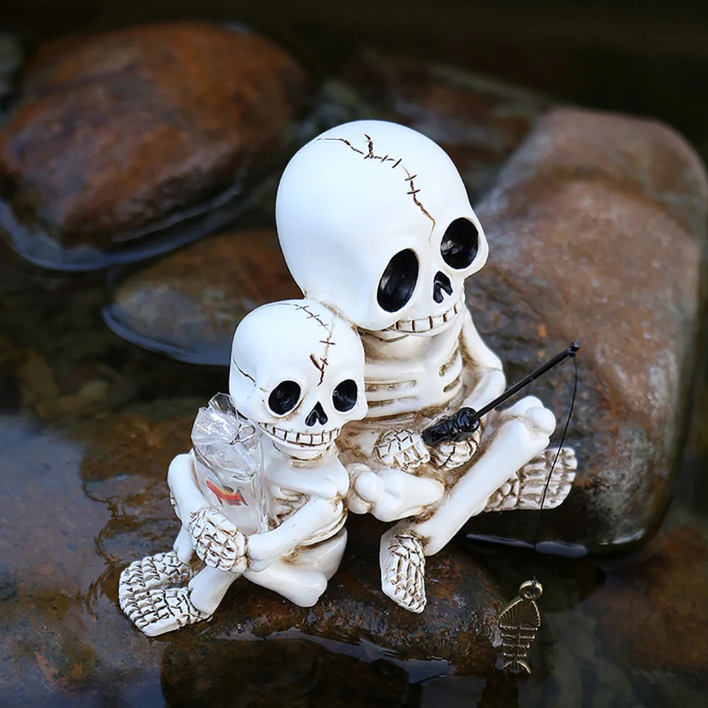 รูปปั้นกะโหลกศีรษะสำหรับตกแต่ง - Plant Parental บทวิจารณ์และราคา