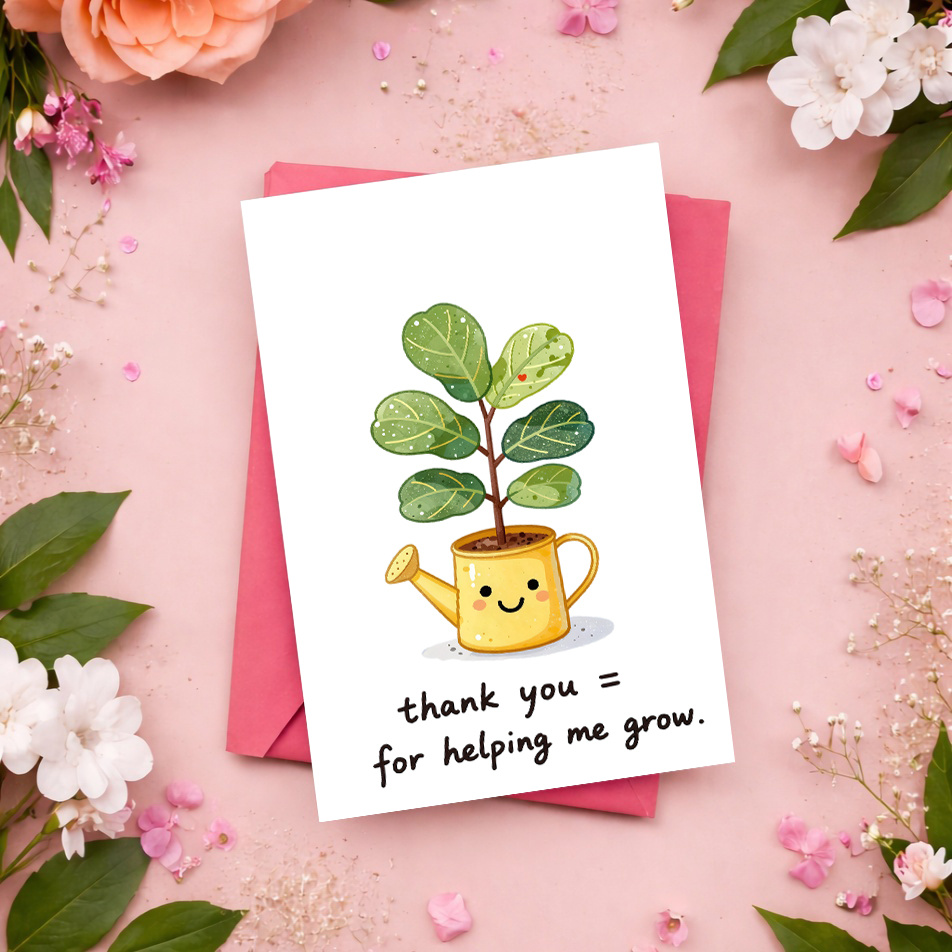 การ์ดขอบคุณแสนหวานและอบอุ่น 1  - Plant Parental บทวิจารณ์และราคา